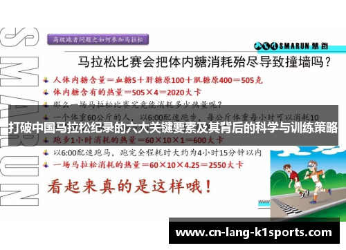 打破中国马拉松纪录的六大关键要素及其背后的科学与训练策略 打破中国马拉松纪录的六大关键要素及其背后的科学与训练策略