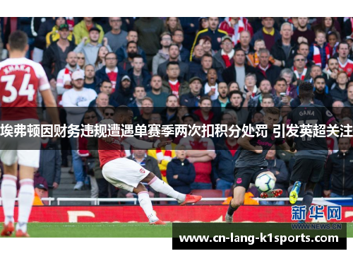 埃弗顿因财务违规遭遇单赛季两次扣积分处罚 引发英超关注
